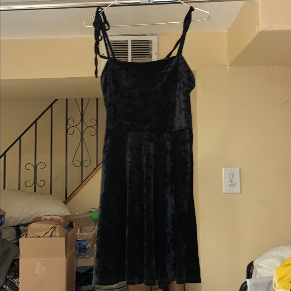 Black Velvet Dress